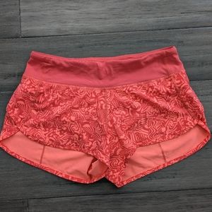 Lululemon Speed Short, size 4